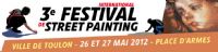 3ème Festival international de street painting. Du 26 au 27 mai 2012 à Toulon. Var. 
